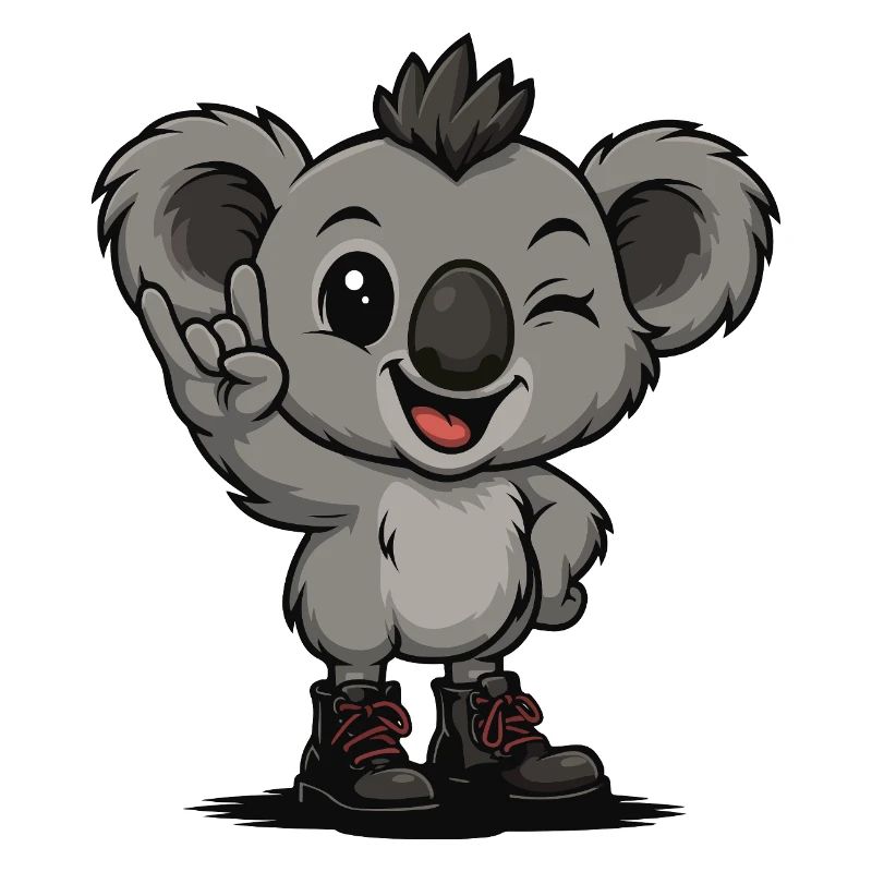 Koala Punk Hero