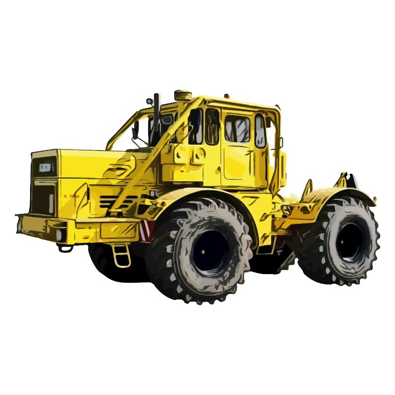 Yellow Power Machine K700 Tractor