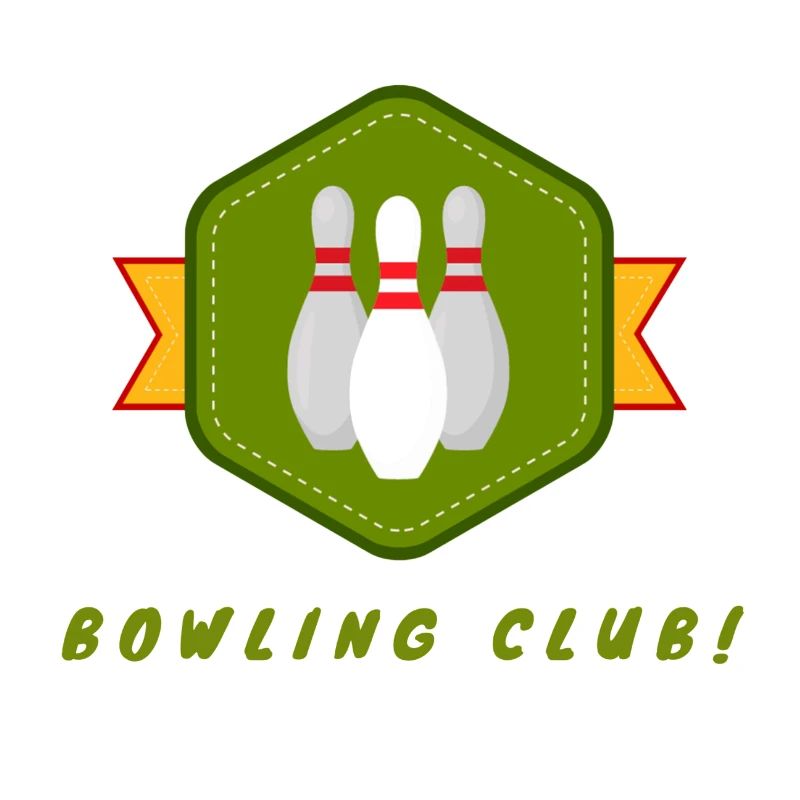 Conception rétro de l’insigne de quille melon