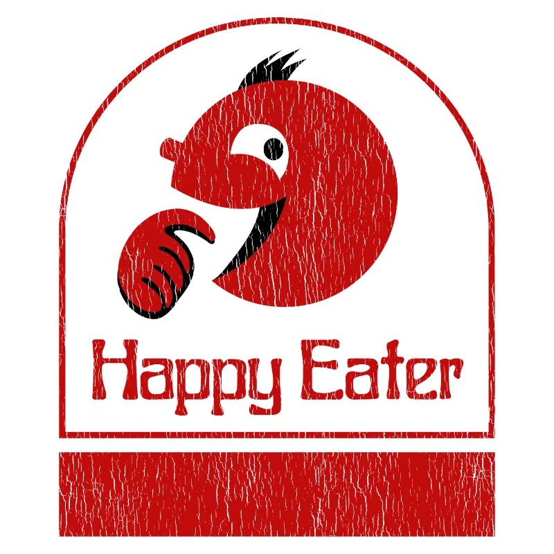Happy Eater Design Distressed