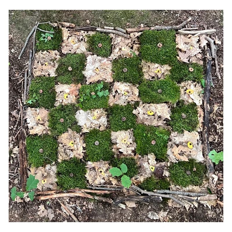 Forest Plants Pattern Design