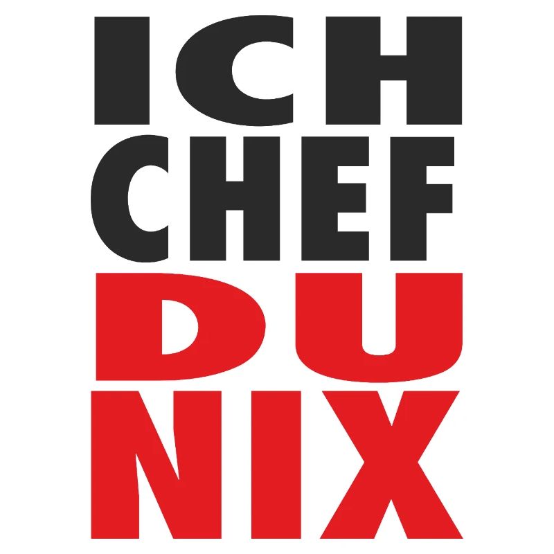 Humorous chef lettering