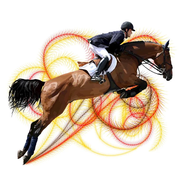 Flammenwirbel Galopp