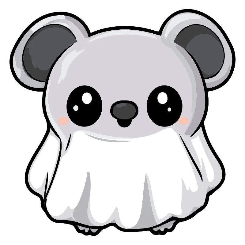 Koala Halloween Ghost
