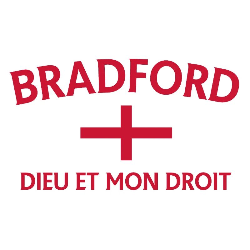 Drapeau de Bradford avec devise