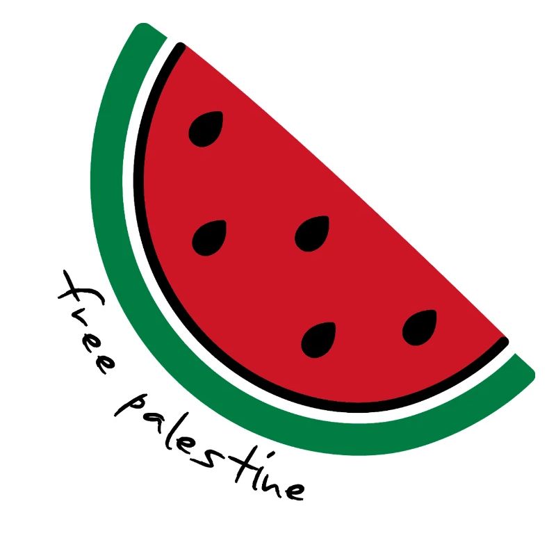 Wassermelonenscheibe Pop Art