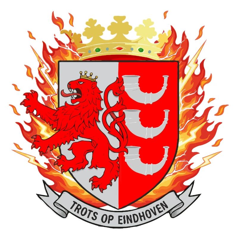 Fier de l’emblème d’Eindhoven