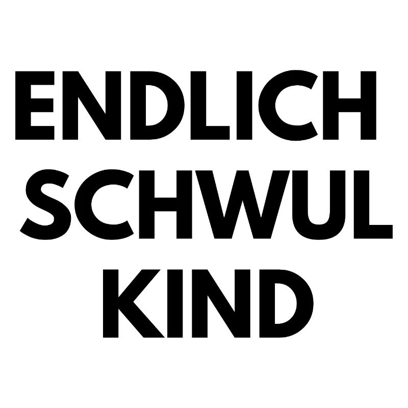 Endlich Schwul Kind