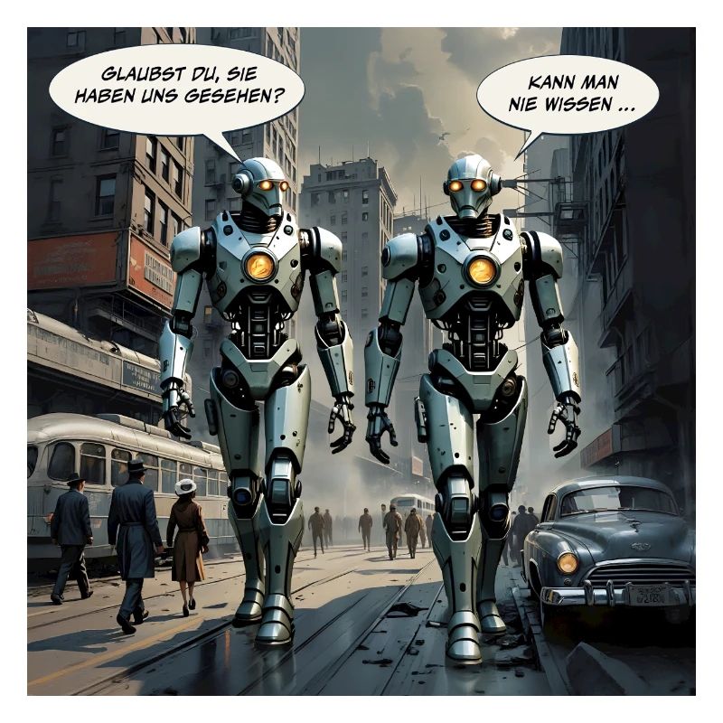 Robots – « Pensez-vous qu’ils nous ont vus ? »