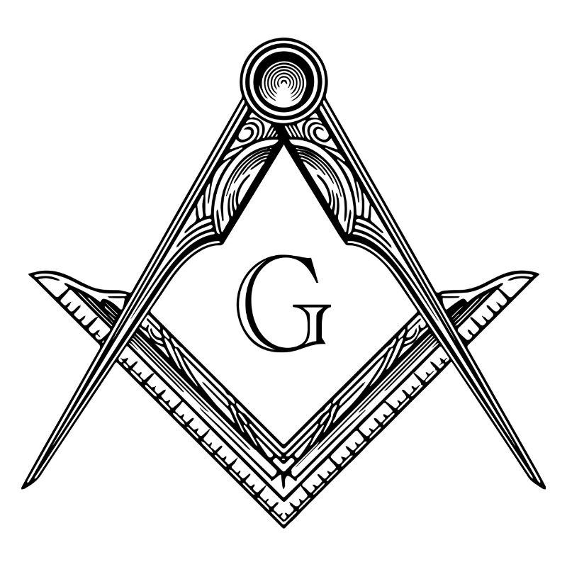 Masonic Symbol Angle & Compass Freemasonry