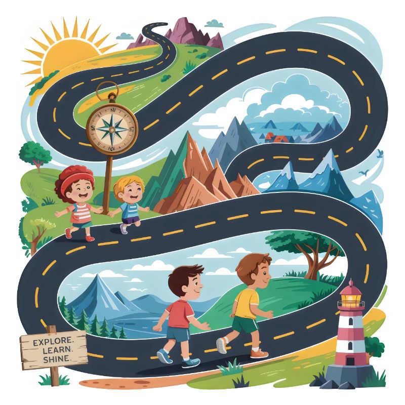 Explore Learn Shine Learning Kids School