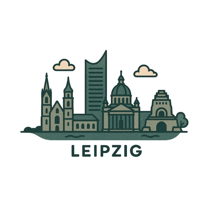 Leipzig Skyline 