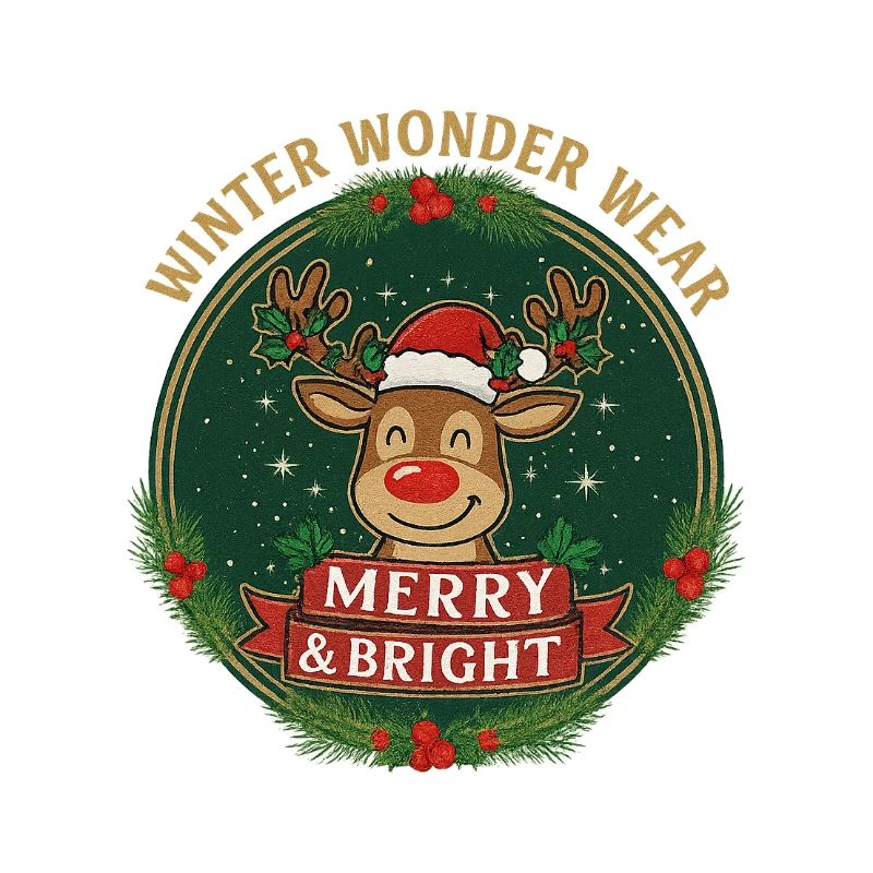 Winterreindeer Merry & Bright