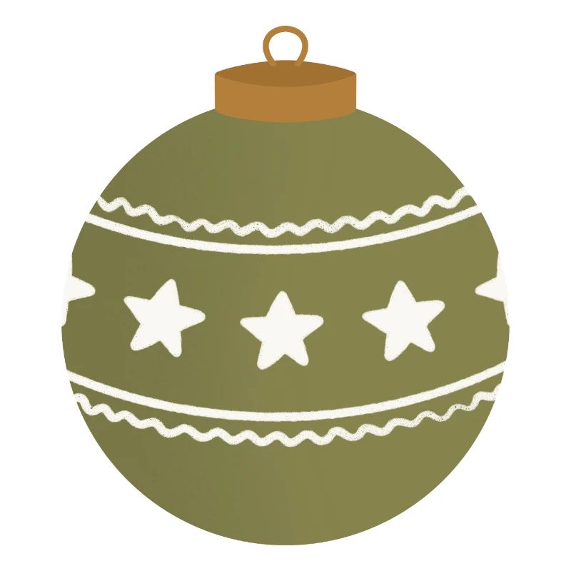 Stern-Weihnachtskugel