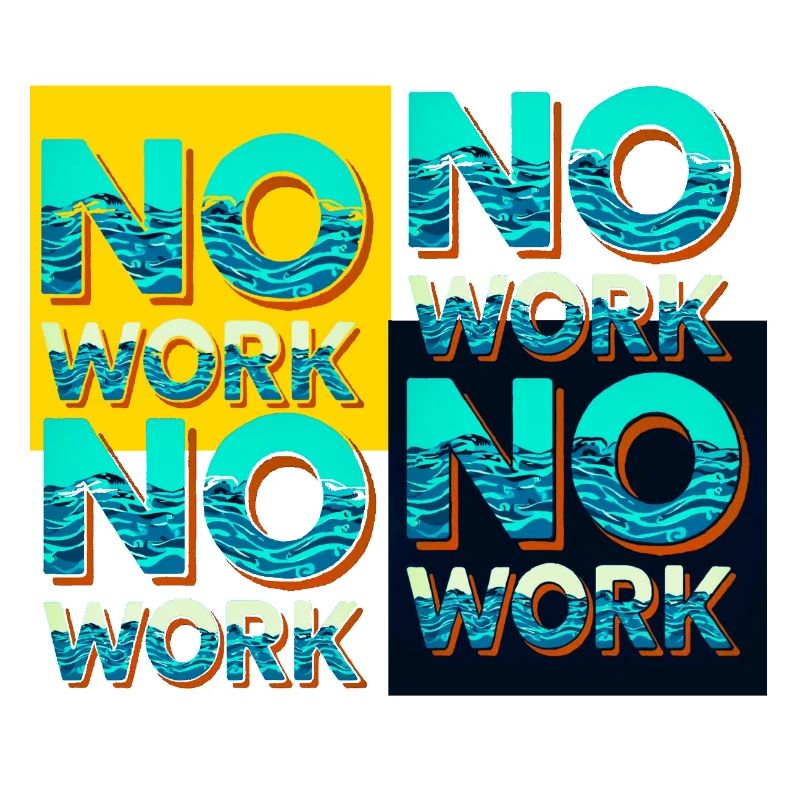 No work with waves