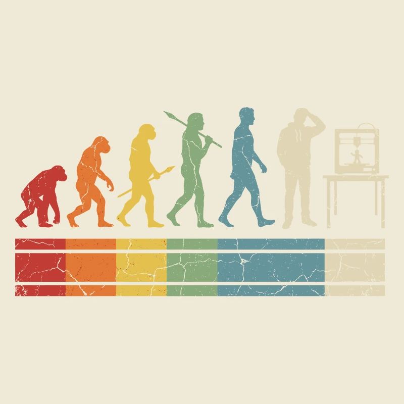 3D Printing Evolution – Vintage Maker Design
