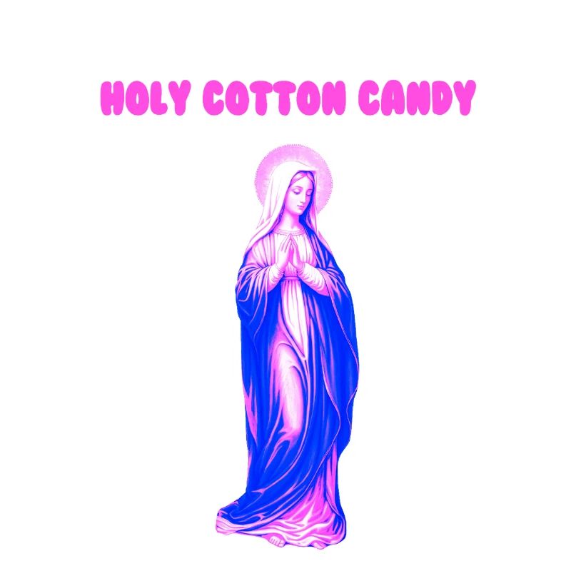 Holy Cotton Candy Virgin Mary Pop