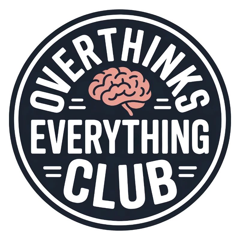 Overthinking lustiger Spruch