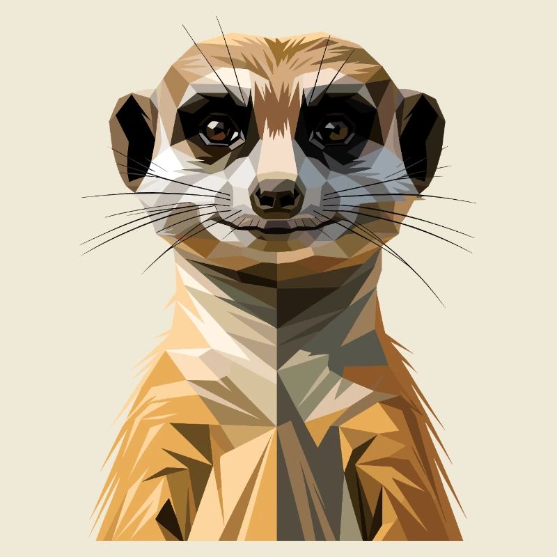 Erdmännchen Meerkat Süßes Surikate Mangusten
