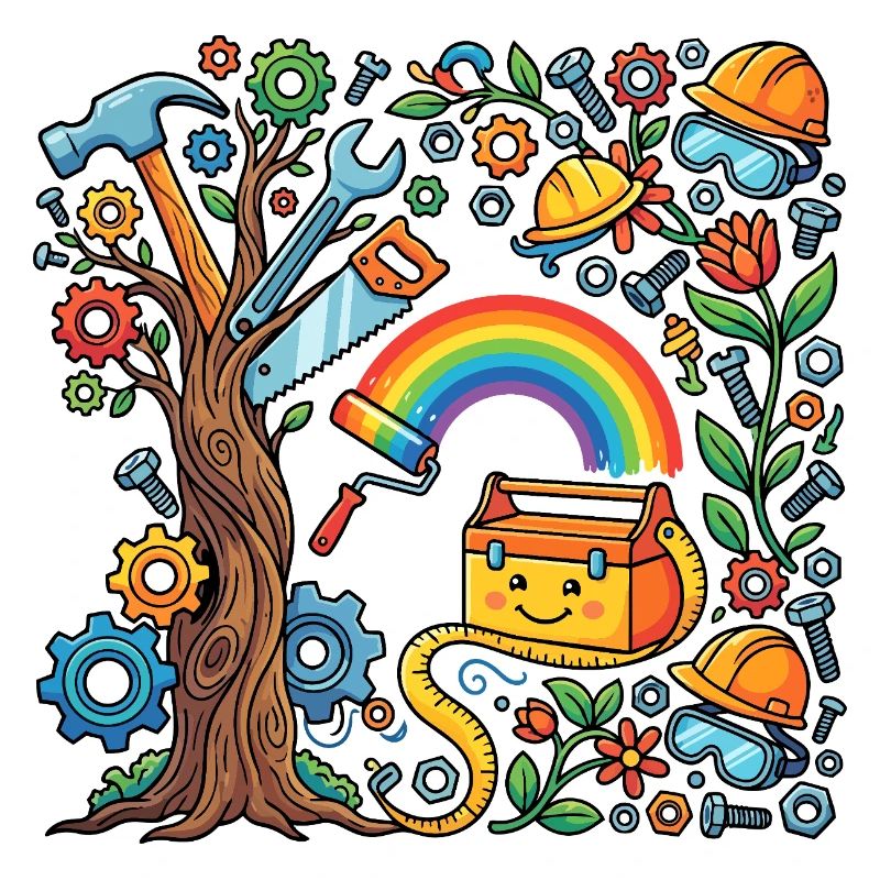 Rainbow Workshop Adventure Artisan Artwork