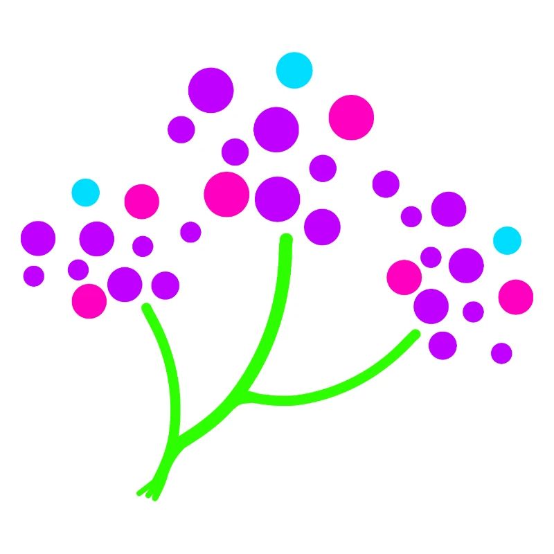 Branche Fleurs de Néon