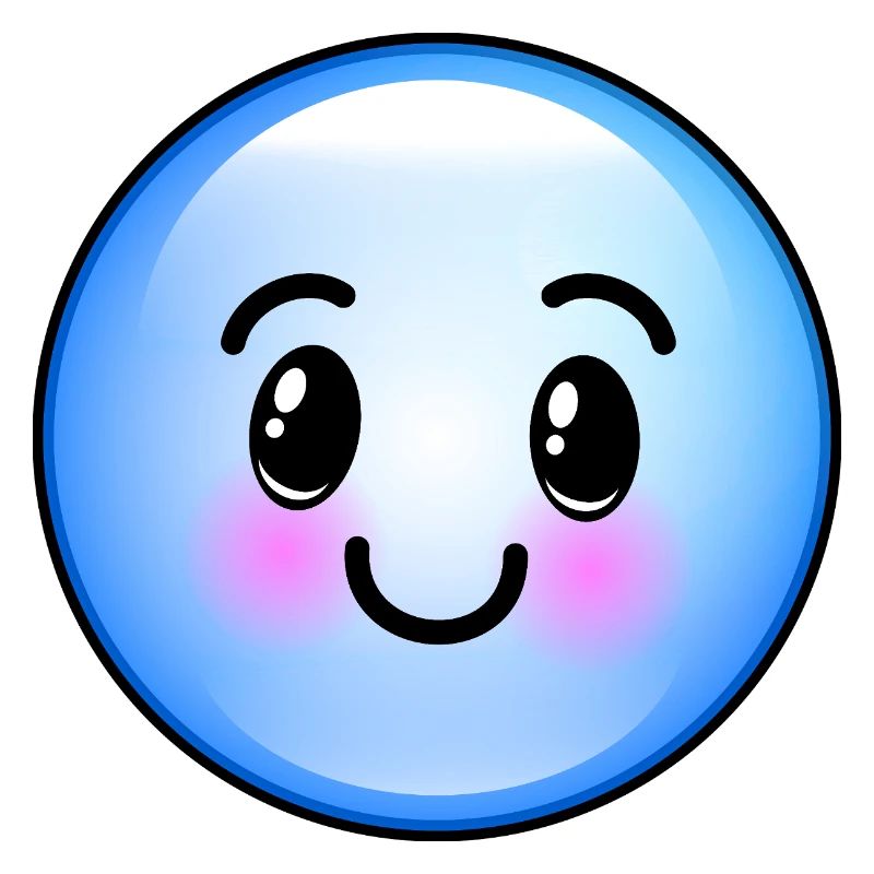 Cute Blue Bubble