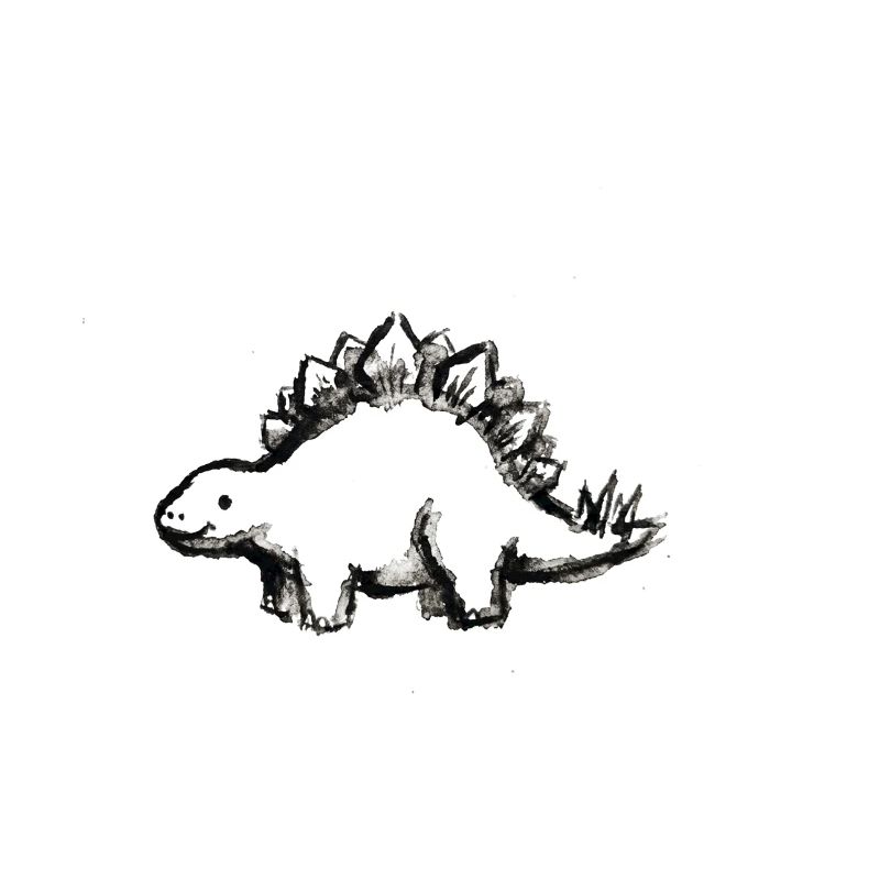 Friendly Stegosaurus