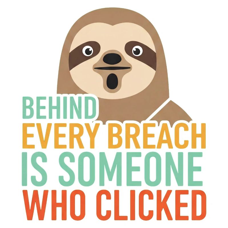 Behind Every Breach Sloth IT Security