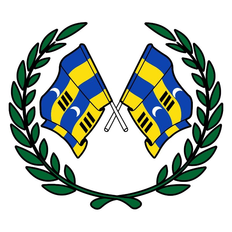 Ameland Laurel Flags – Island Pride