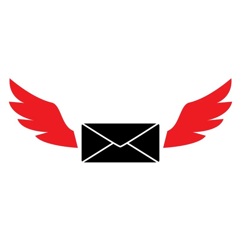 Express Mail Envelope Winged Post