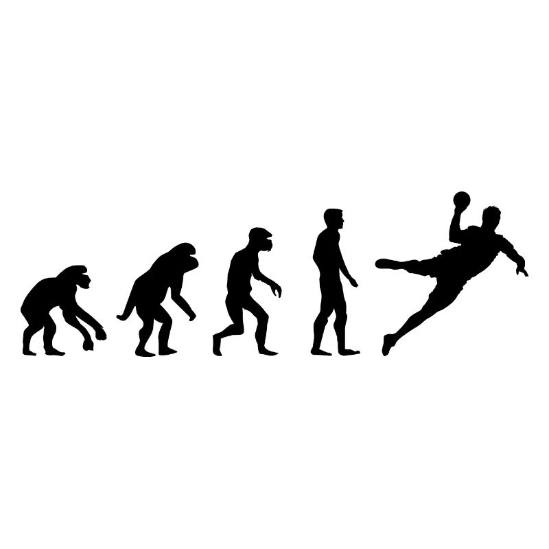 Evolution Handball lustig Design Mannschaft icon