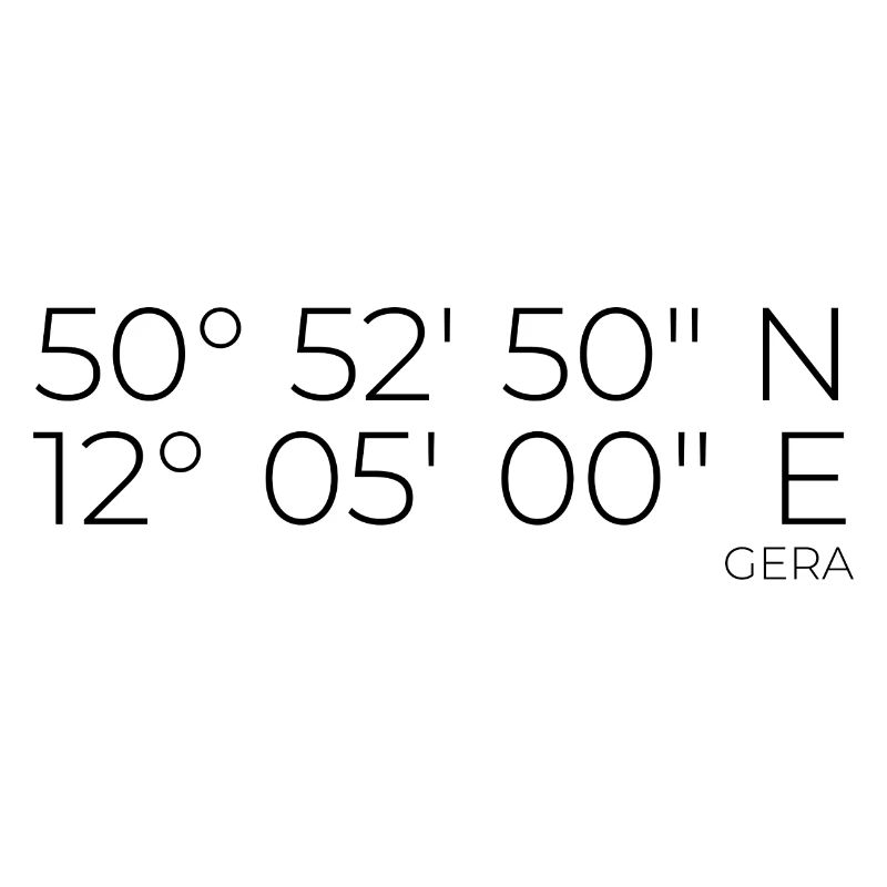 Coordonnées Gera