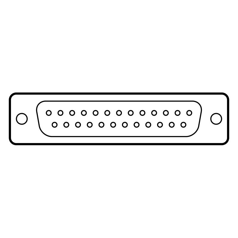 DB 25 Connector Parallel, Printer