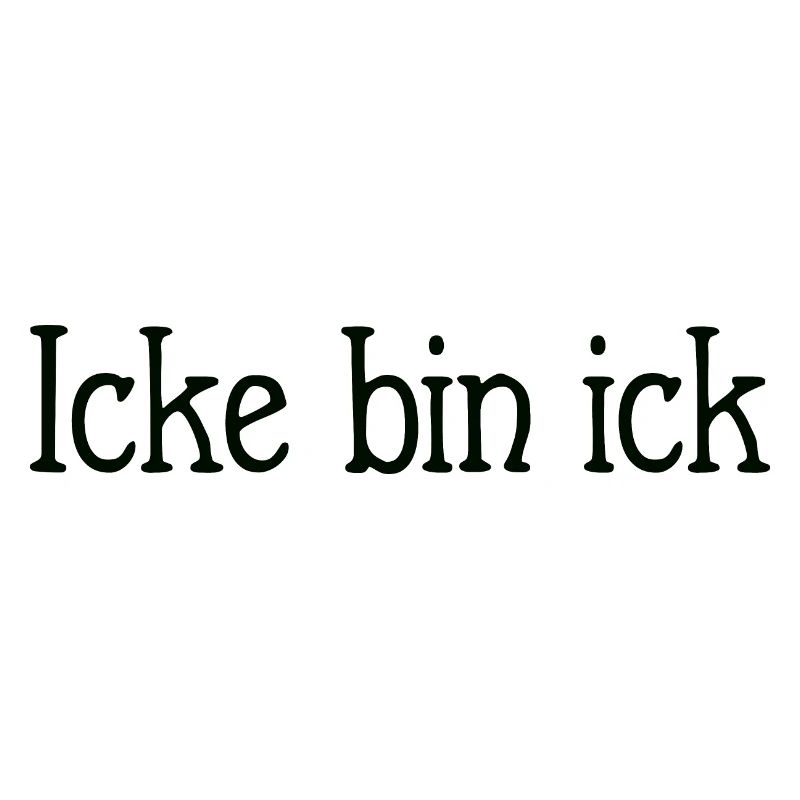 Icke bin ick Berlin