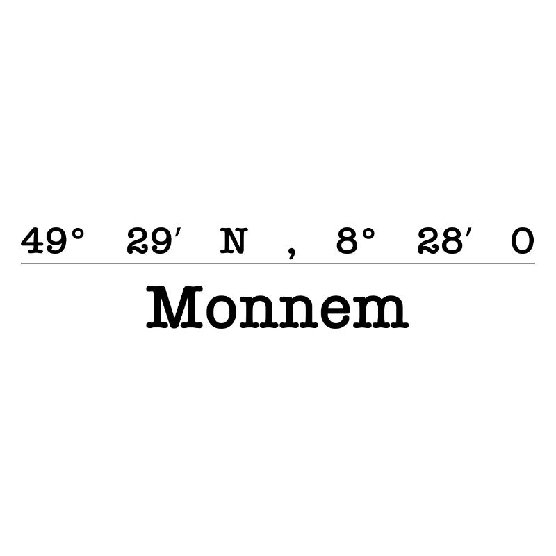 Coordinates Mannheim Monnem