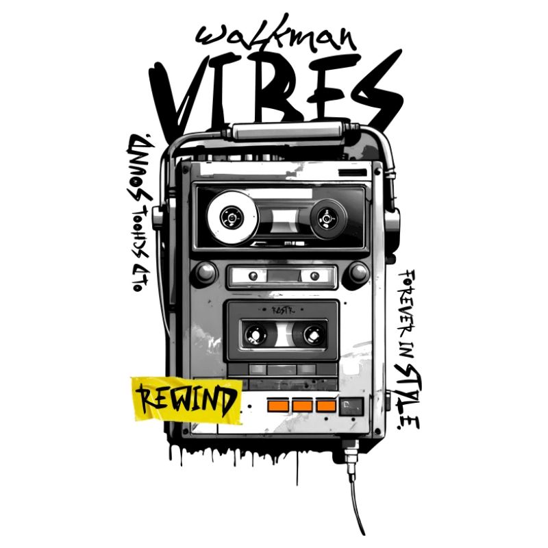 Retro Cassette Graffiti Device