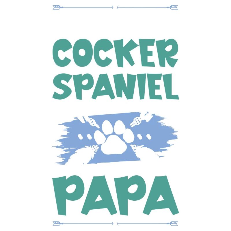 Cocker Spaniel chiens papa