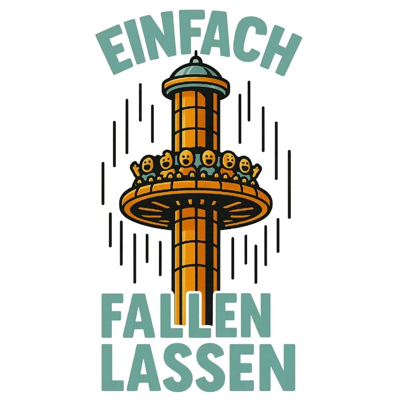 Fallen Lassen Drop Tower Freefall