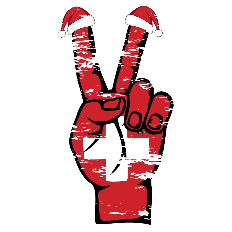 Drapeau de la Suisse Noël Symbole de la paix utilisé