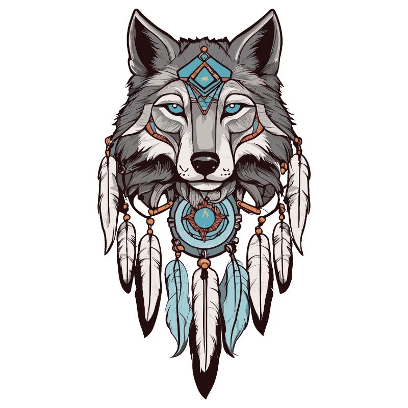 Wolf Traumfänger