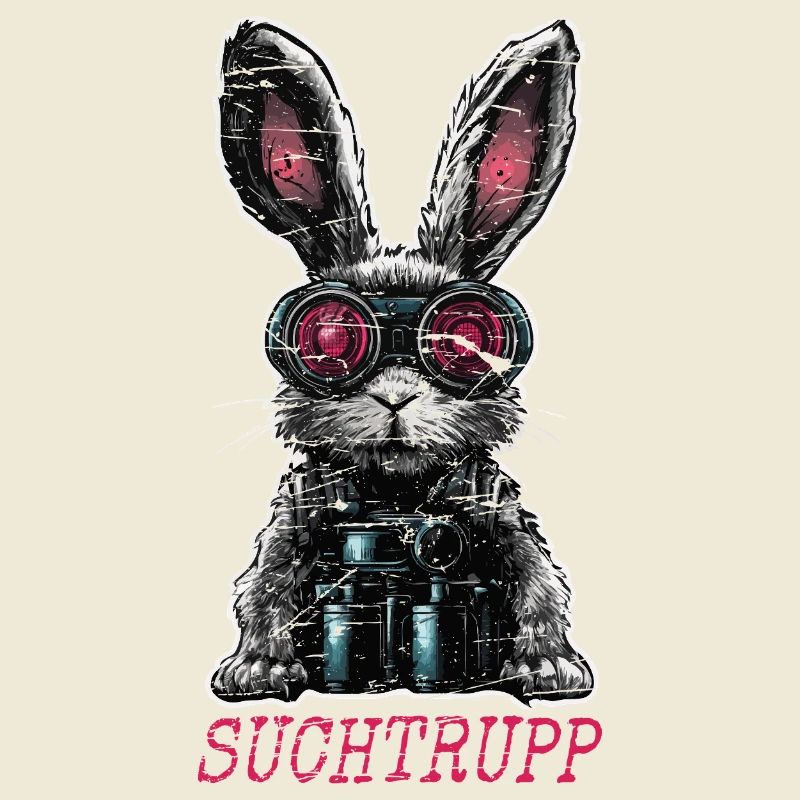 Équipe de recherche de Pâques Cool Lapin de Pâques