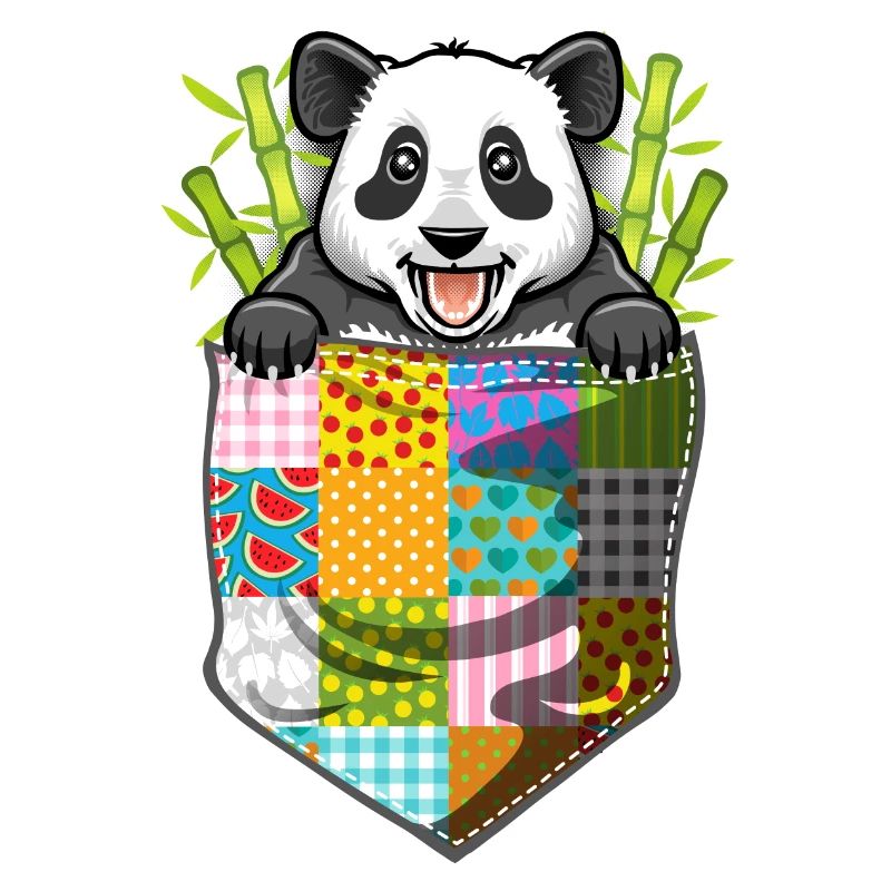 Panda in der Tasche