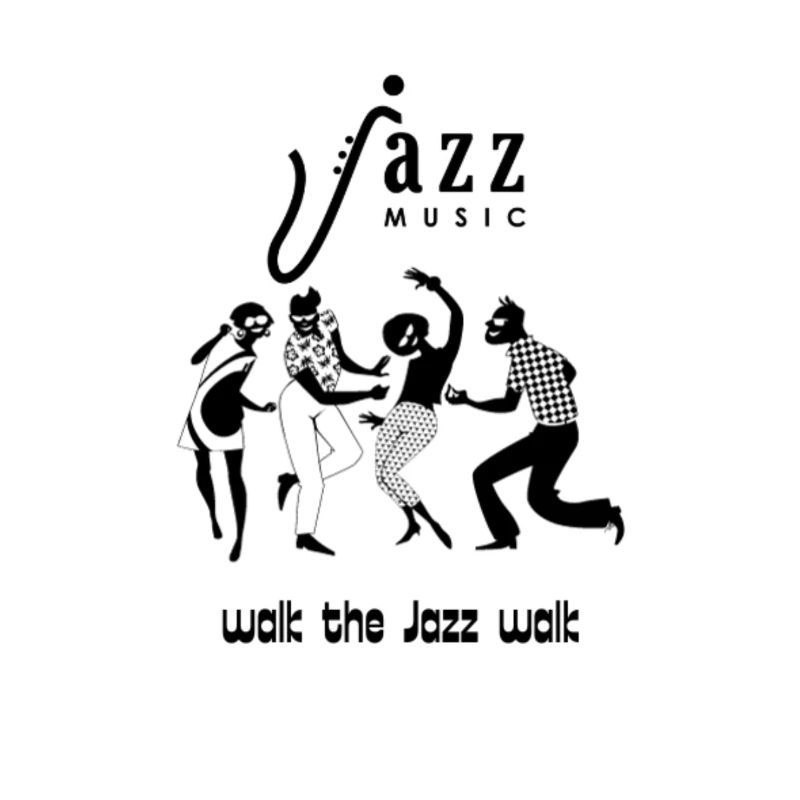 Notes de jazz à la silhouette minimaliste