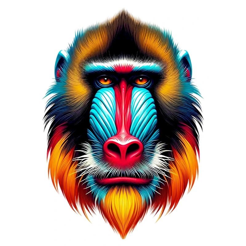 Singe mandrill