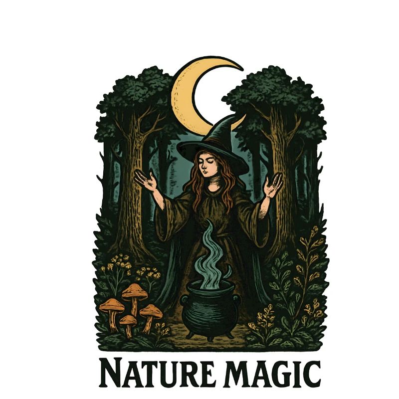 Forest Witch Moon Spell