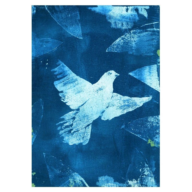 Blue Dove Peace Visual