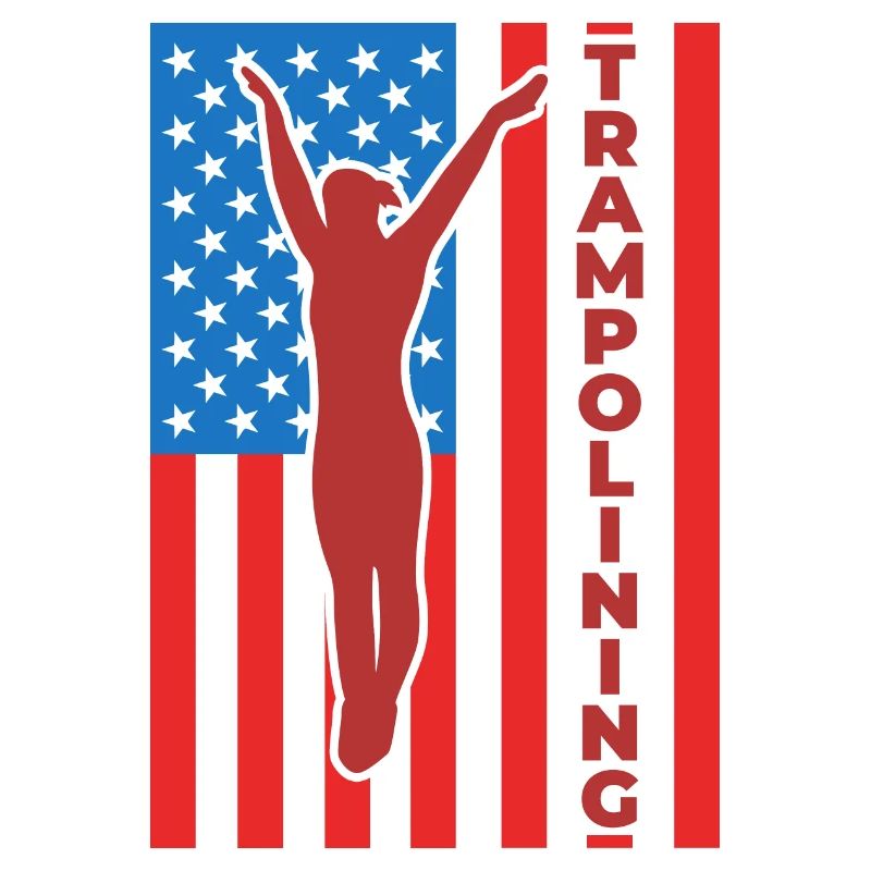 Trampoline Jumping July 4 USA