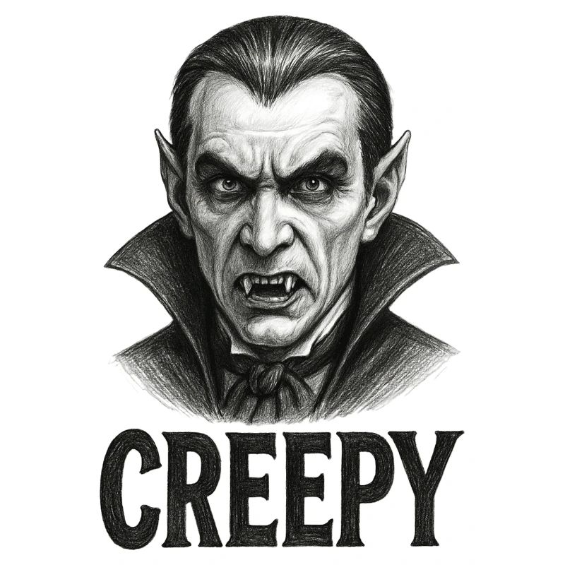 Furchterregender Vampir - Halloween