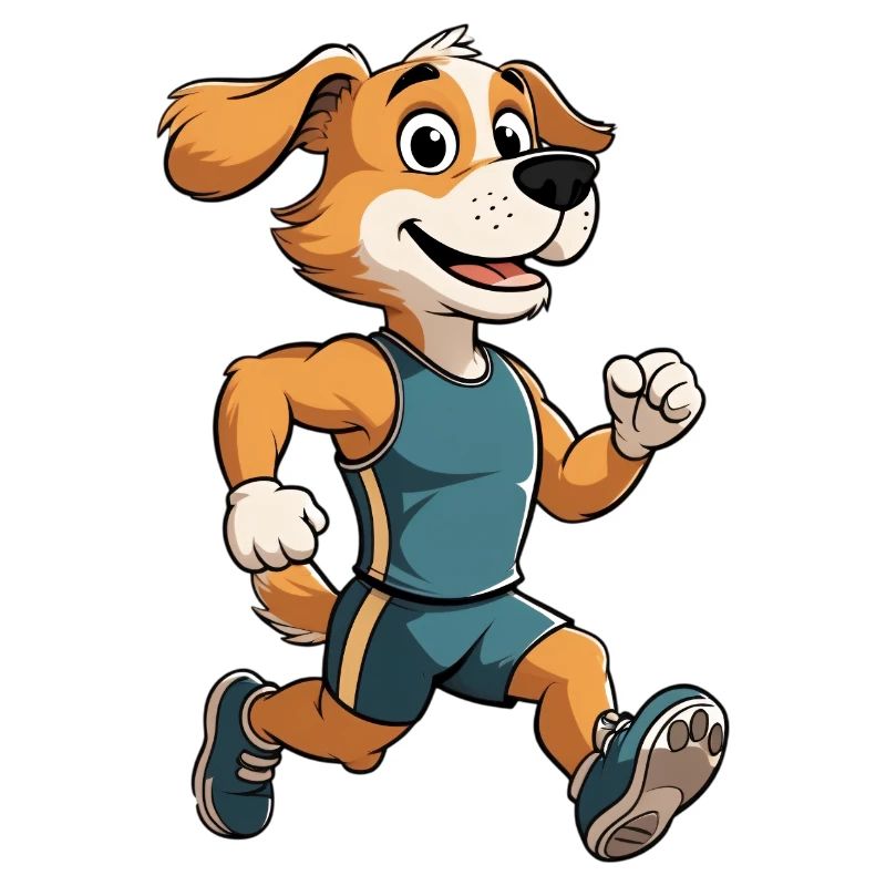 Lauffreund Hund im Training