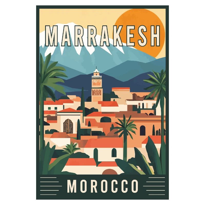 Découvrez les souks vibrants de Marrakech au Maroc